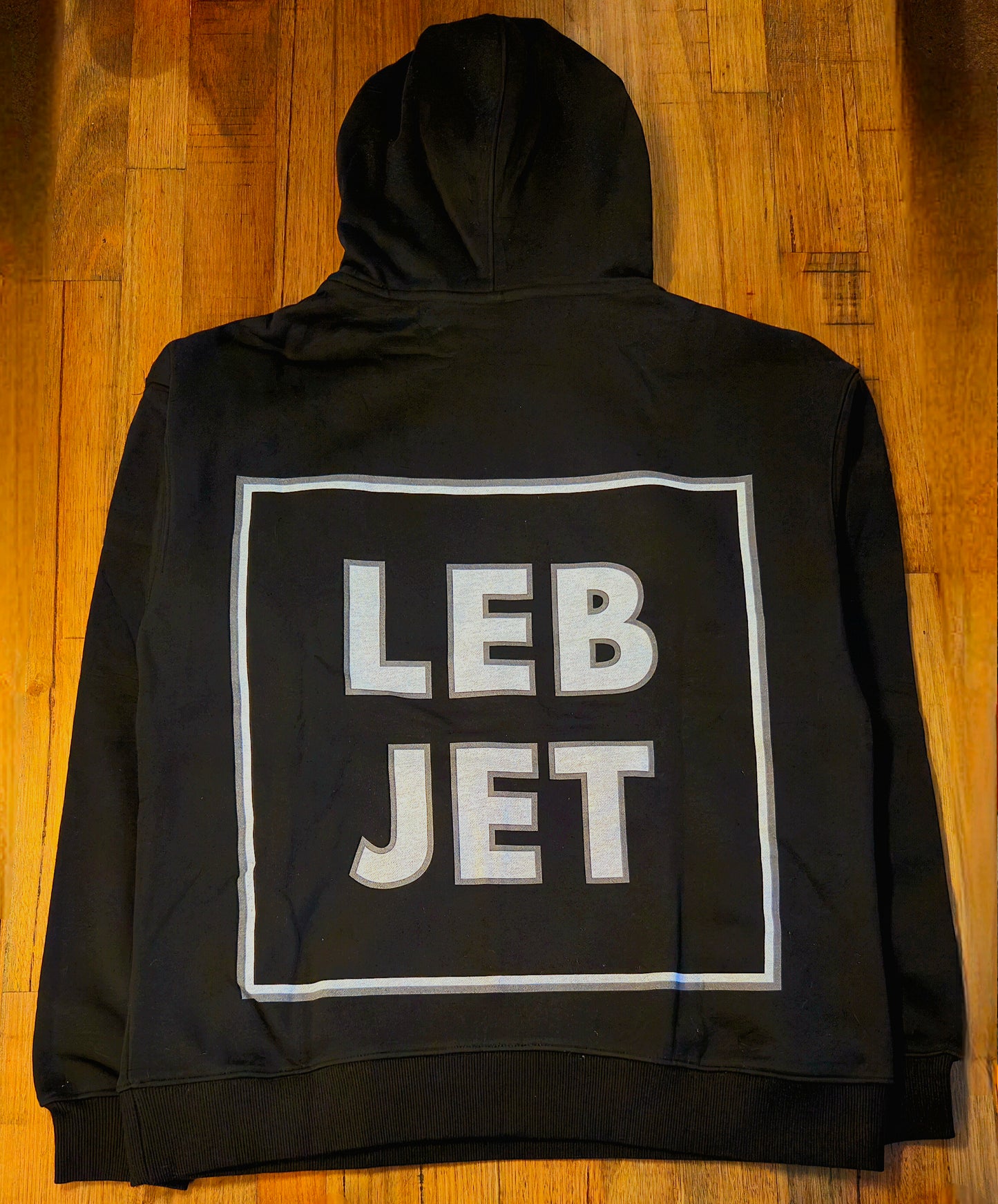 Official LEBJET Merch - DTG Printed Logo Hoodie